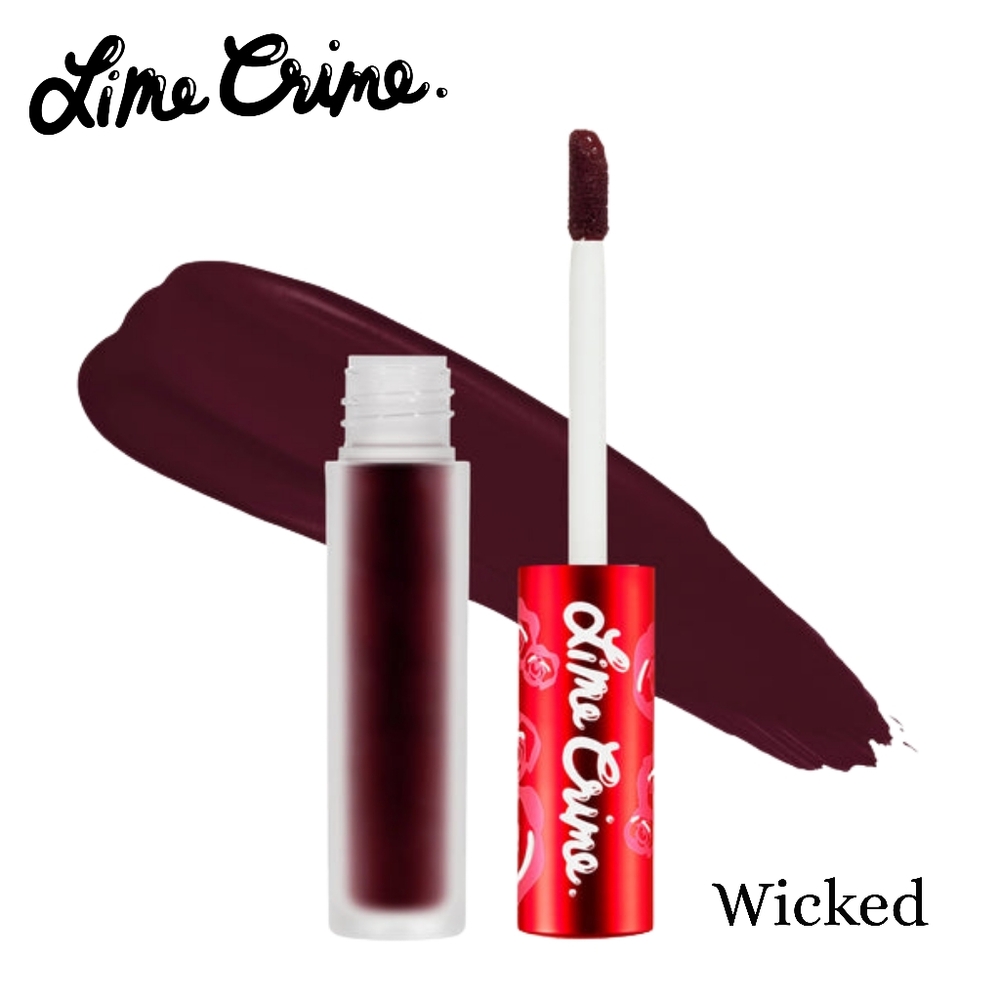 Lime Crime - Velvetines Liquid Matte Lipstick - Wicked - Picture 3 of 5